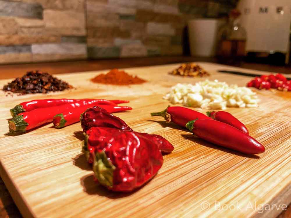 Piri Piri ingredients